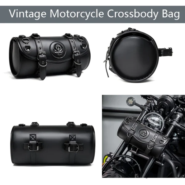 Retro Motorcycle Side Storage Bag