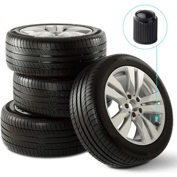 10Pcs Universal Tire Valve Caps Random Color